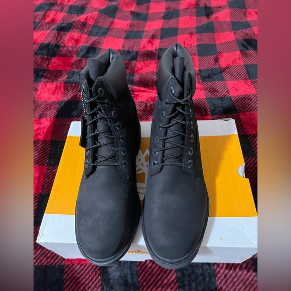 MEN'S TIMBERLAND 6 INCH BASIC WATERPROOF BOOTS - Picture 1 of 6